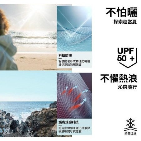 [雙和專賣店] THE NORTH FACE 女 防曬涼感連帽外套/8FZT/米白-細節圖9