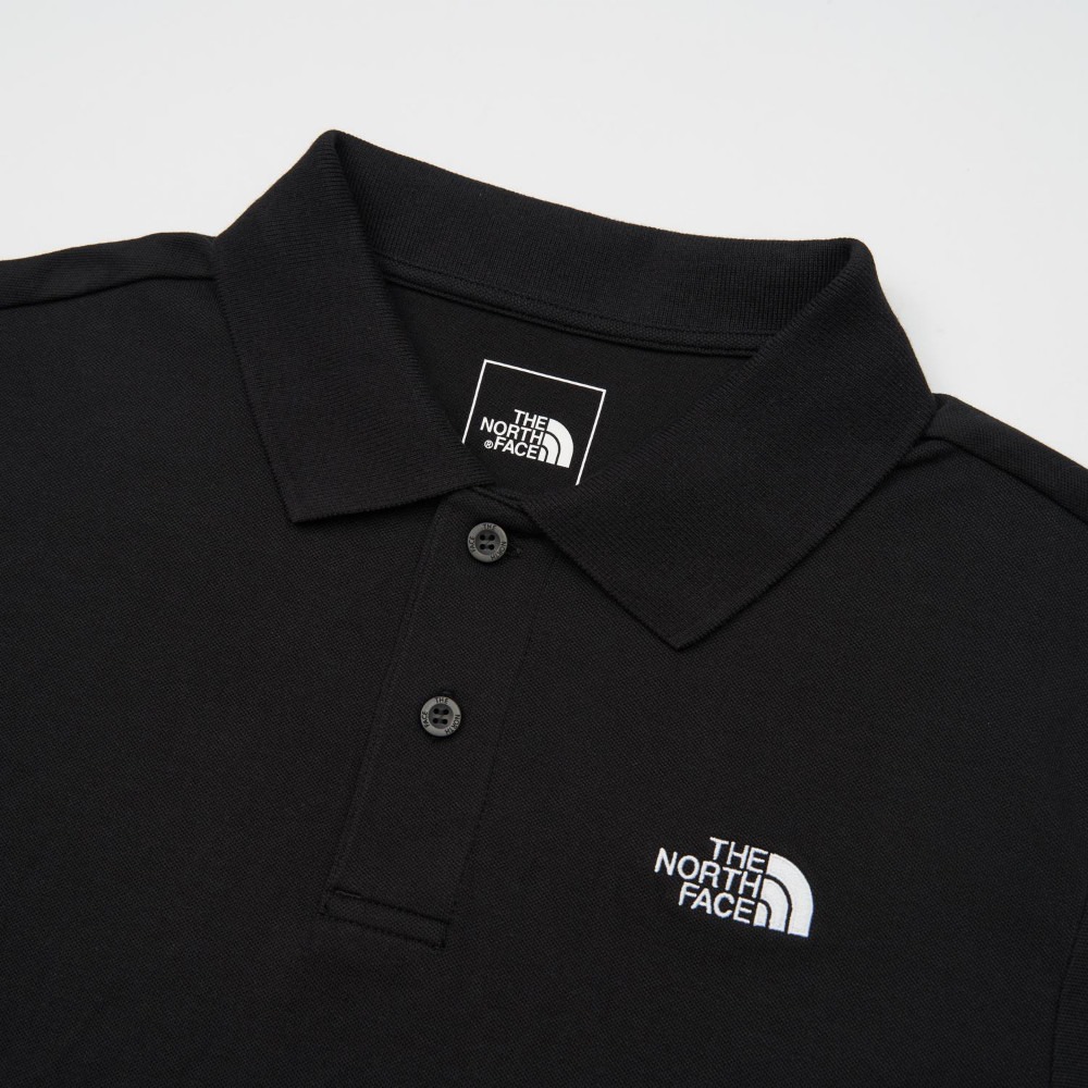 [雙和專賣店]The North Face 男 短袖POLO衫/8FZV/黑-細節圖5