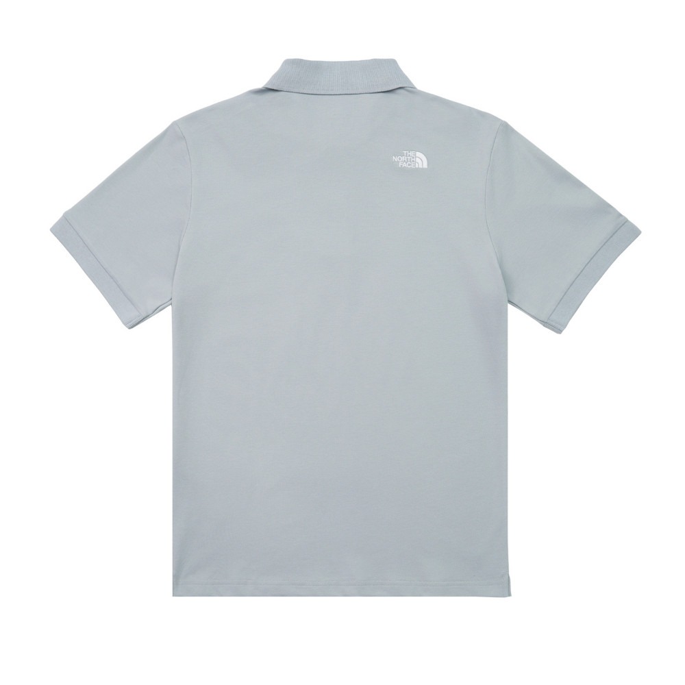 [雙和專賣店]The North Face 男 短袖POLO衫/8FZV/森林灰-細節圖2