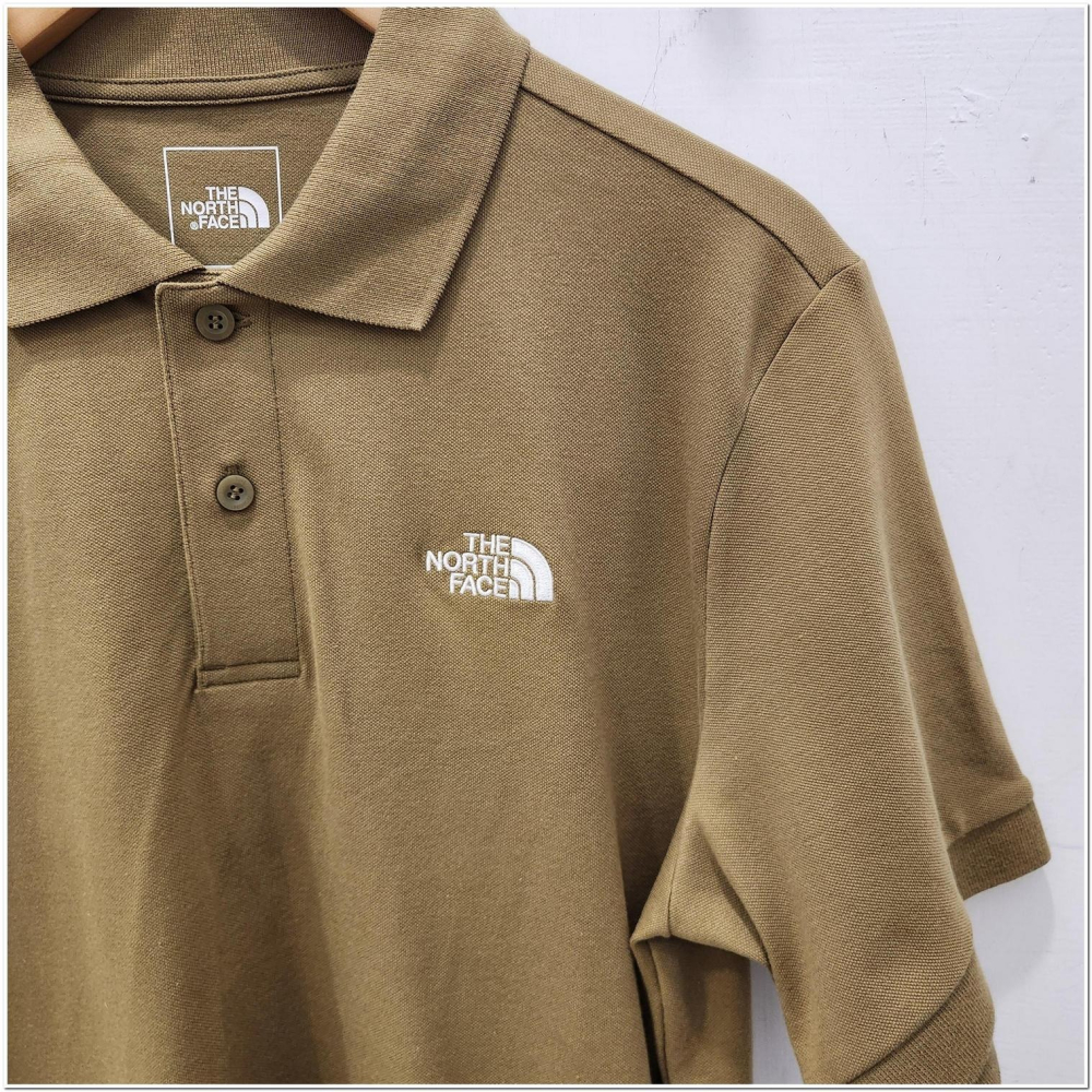[雙和專賣店]The North Face 男 短袖POLO衫/8FZV/橄綠-細節圖3