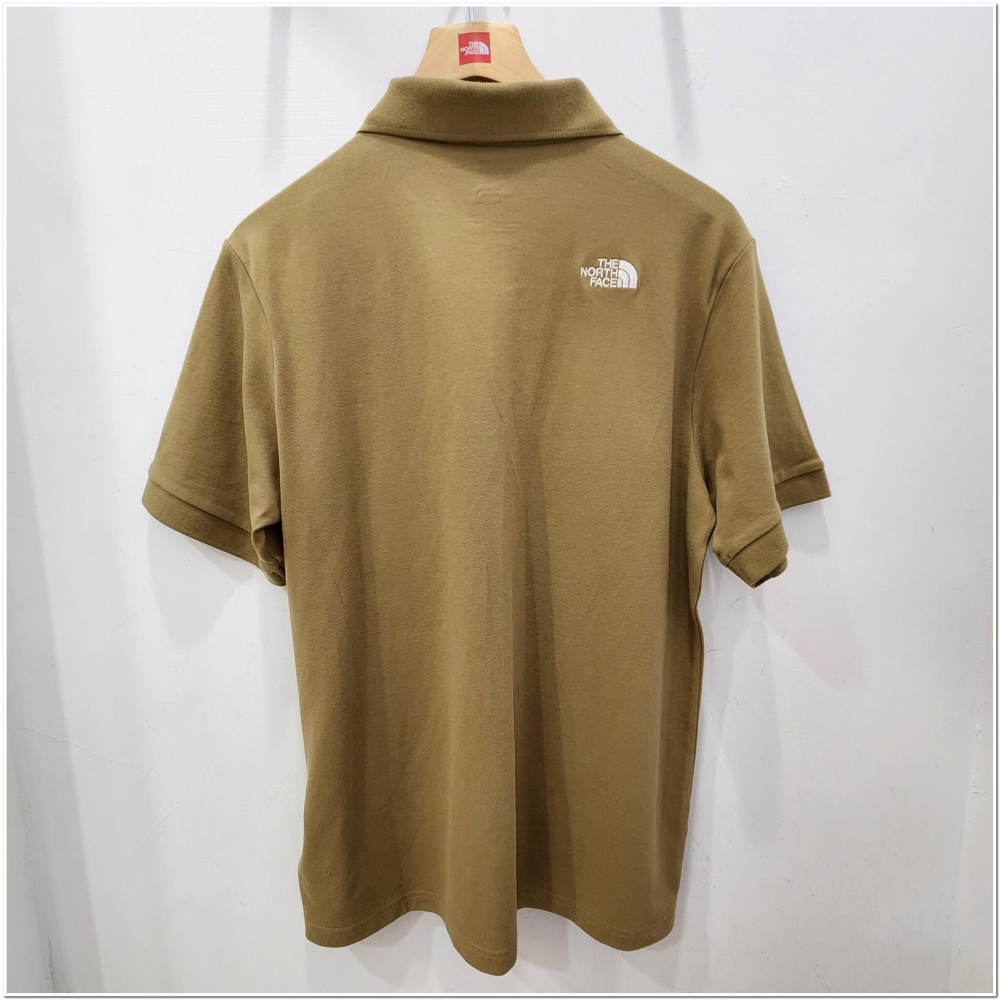 [雙和專賣店]The North Face 男 短袖POLO衫/8FZV/橄綠-細節圖5