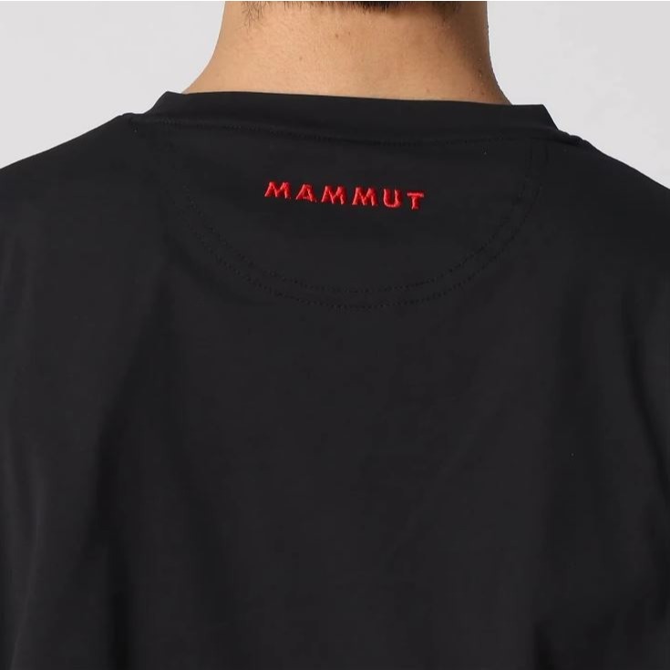MAMMUT Seile T-Shirt AF 中性款吸濕排汗短袖T恤/101707680/黑-細節圖3