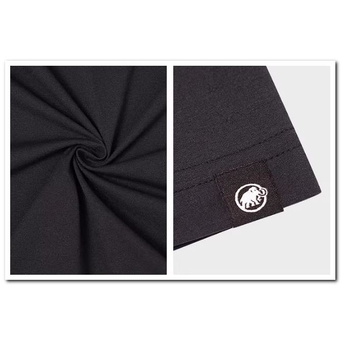 MAMMUT Seile T-Shirt AF 中性款吸濕排汗短袖T恤/101707680/黑-細節圖5