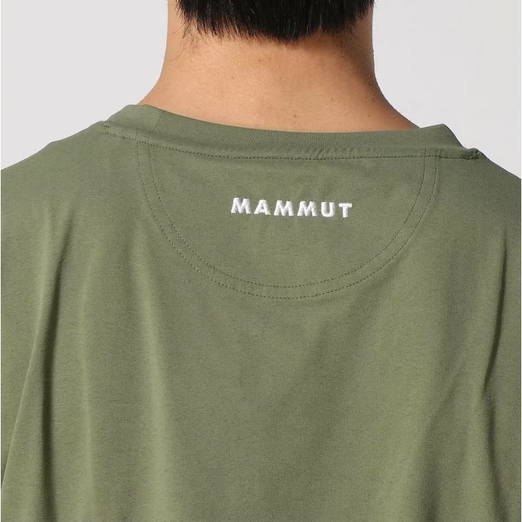 MAMMUT Seile T-Shirt AF 中性款吸濕排汗短袖T恤/101707680/沼澤綠-細節圖3