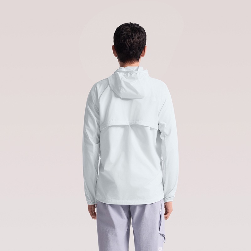 [雙和專賣店]The North Face 男 防曬風衣外套/8G78/珍珠白-細節圖3