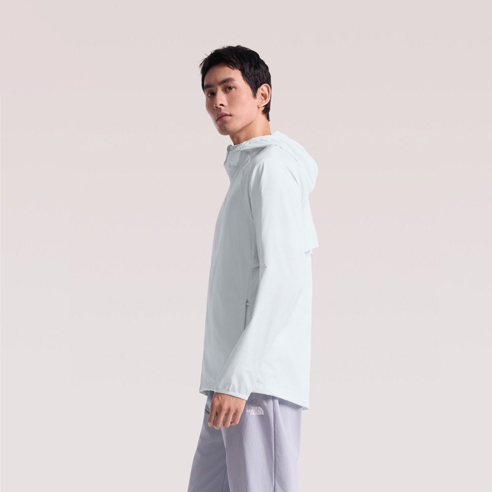 [雙和專賣店]The North Face 男 防曬風衣外套/8G78/珍珠白-細節圖4