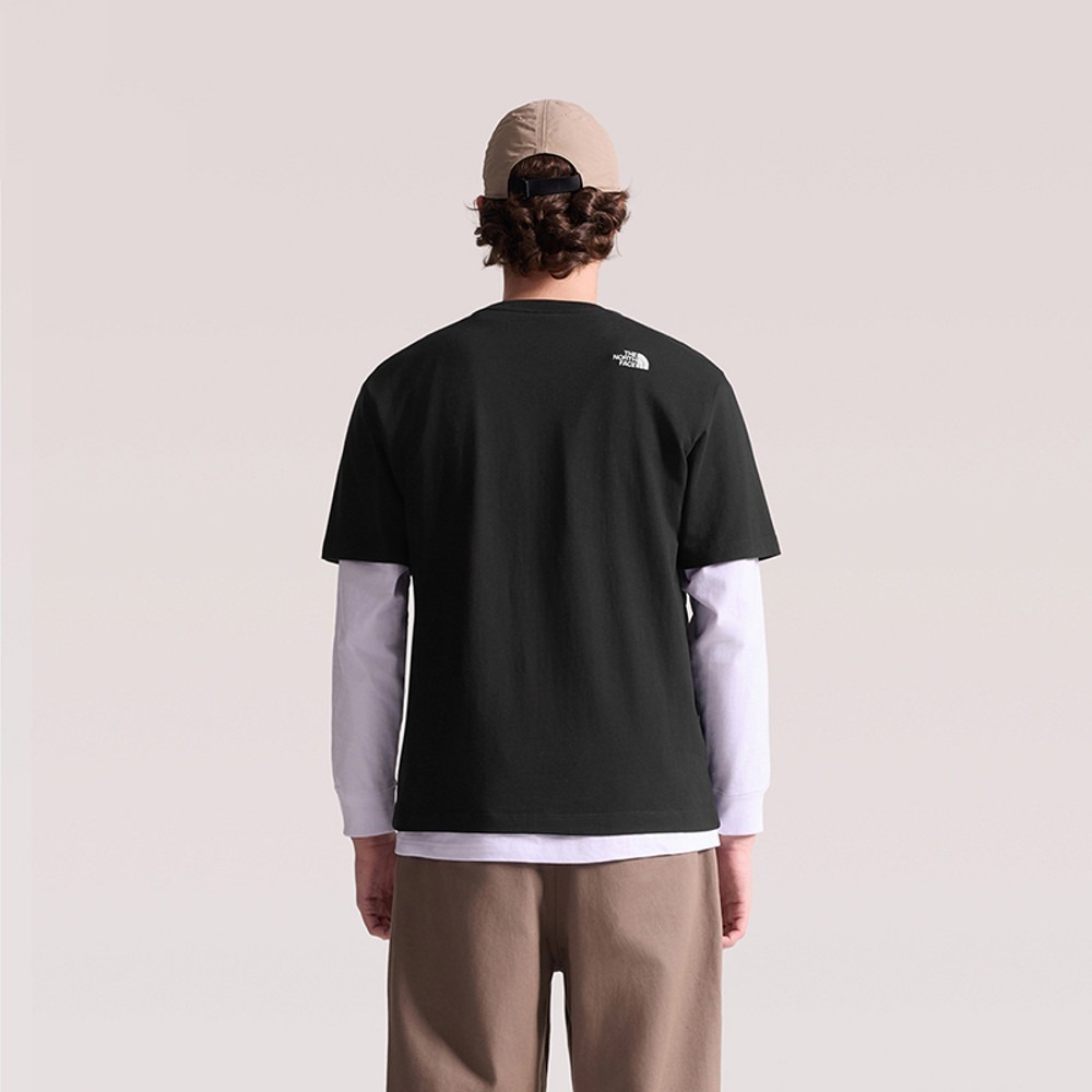[雙和專賣店] THE NORTH FACE 男女款 短袖T恤/8GWE/黑-細節圖2