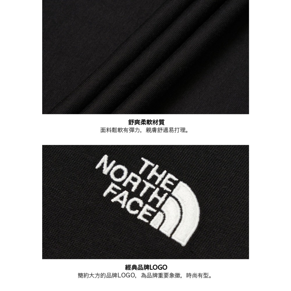 [雙和專賣店] THE NORTH FACE 男女款 短袖T恤/8GWE/黑-細節圖7