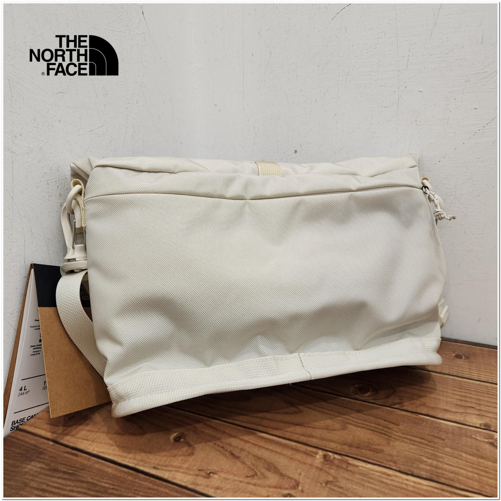 [雙和專賣店] THE NORTH FACE BC輕便隨身斜背包/8BK6/白卡其-細節圖3