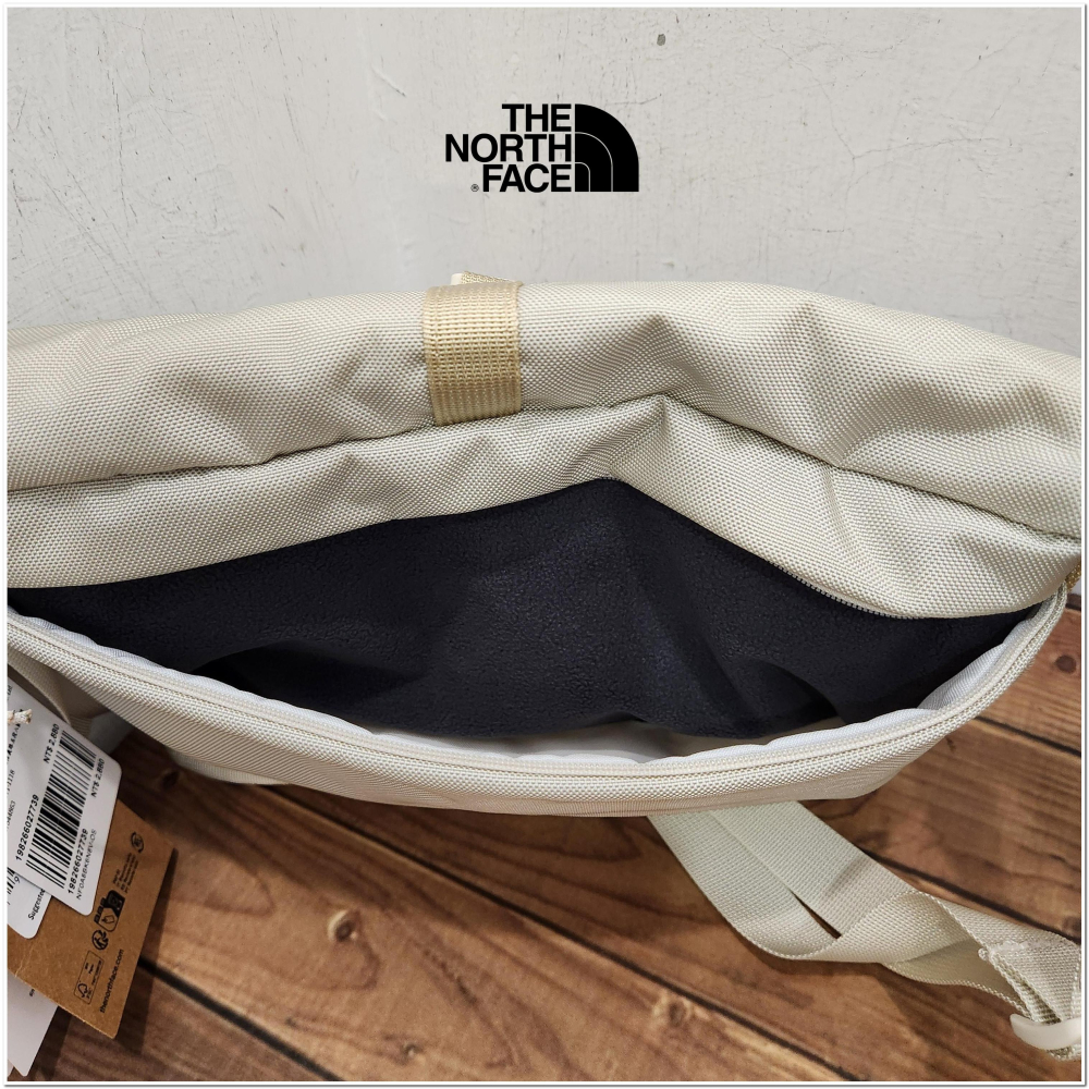 [雙和專賣店] THE NORTH FACE BC輕便隨身斜背包/8BK6/白卡其-細節圖6
