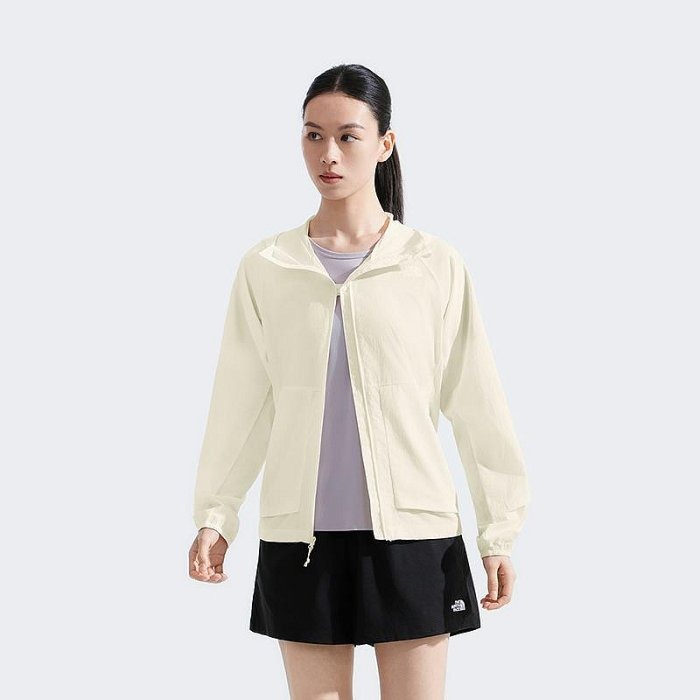 [雙和專賣店] THE NORTH FACE 女 防曬防潑水防風外套/8BWD/淺綠-細節圖8