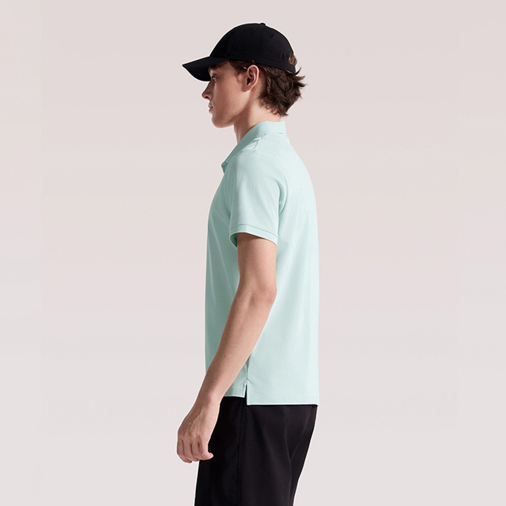 [雙和專賣店] THE NORTH FACE 男 短袖防曬POLO衫/87W2/淺綠-細節圖4