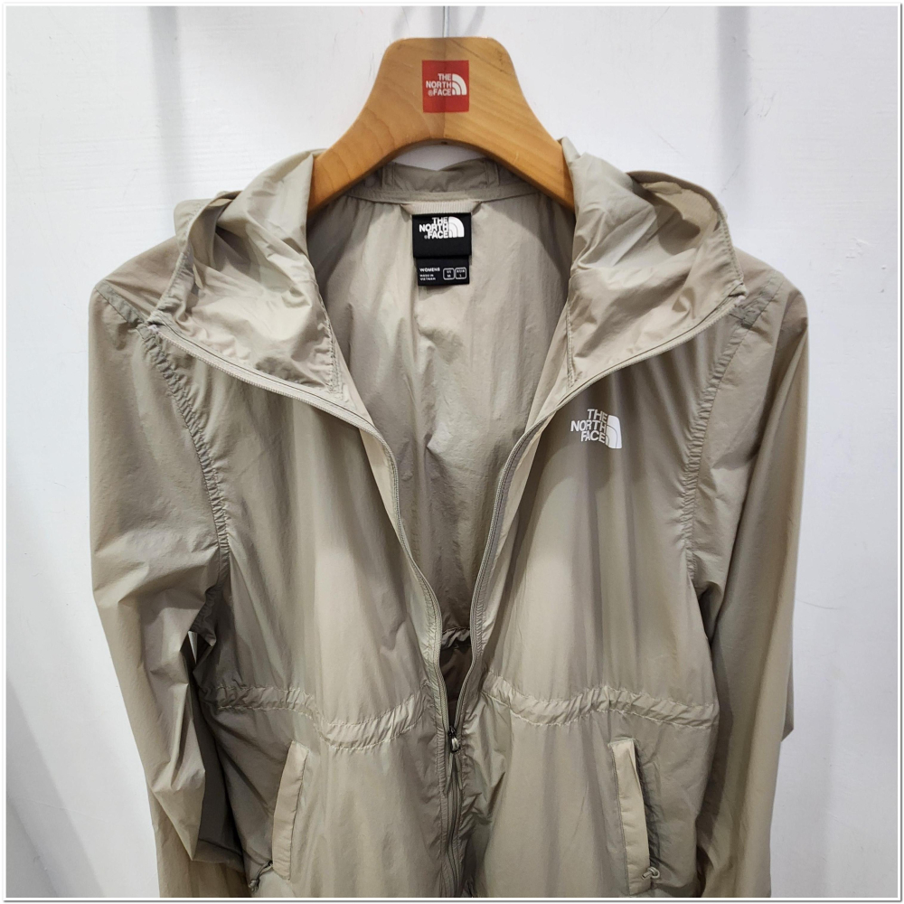 [雙和專賣店] THE NORTH FACE 女 防曬可收腰連帽外套/8C13/石灰-細節圖3