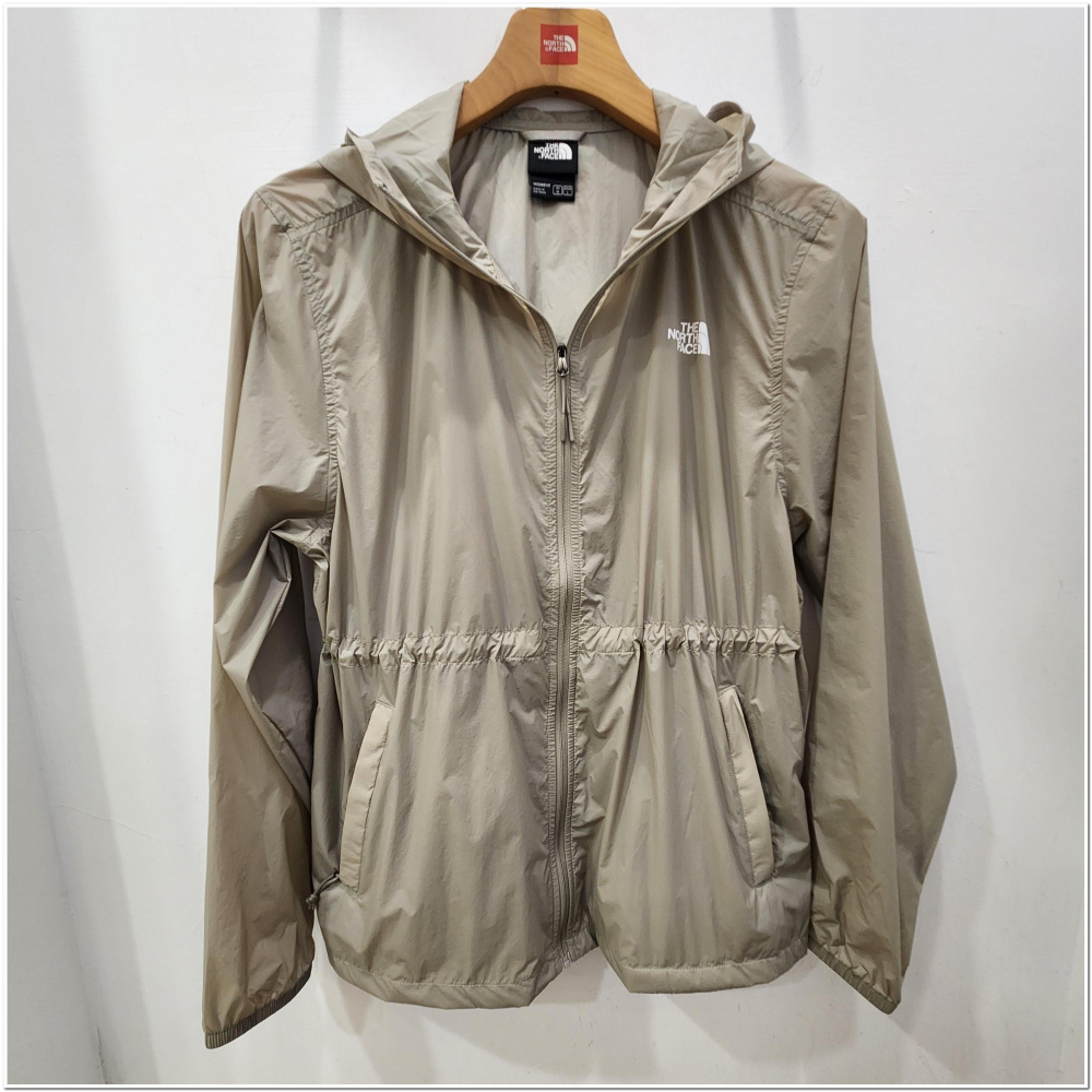 [雙和專賣店] THE NORTH FACE 女 防曬可收腰連帽外套/8C13/石灰-細節圖6