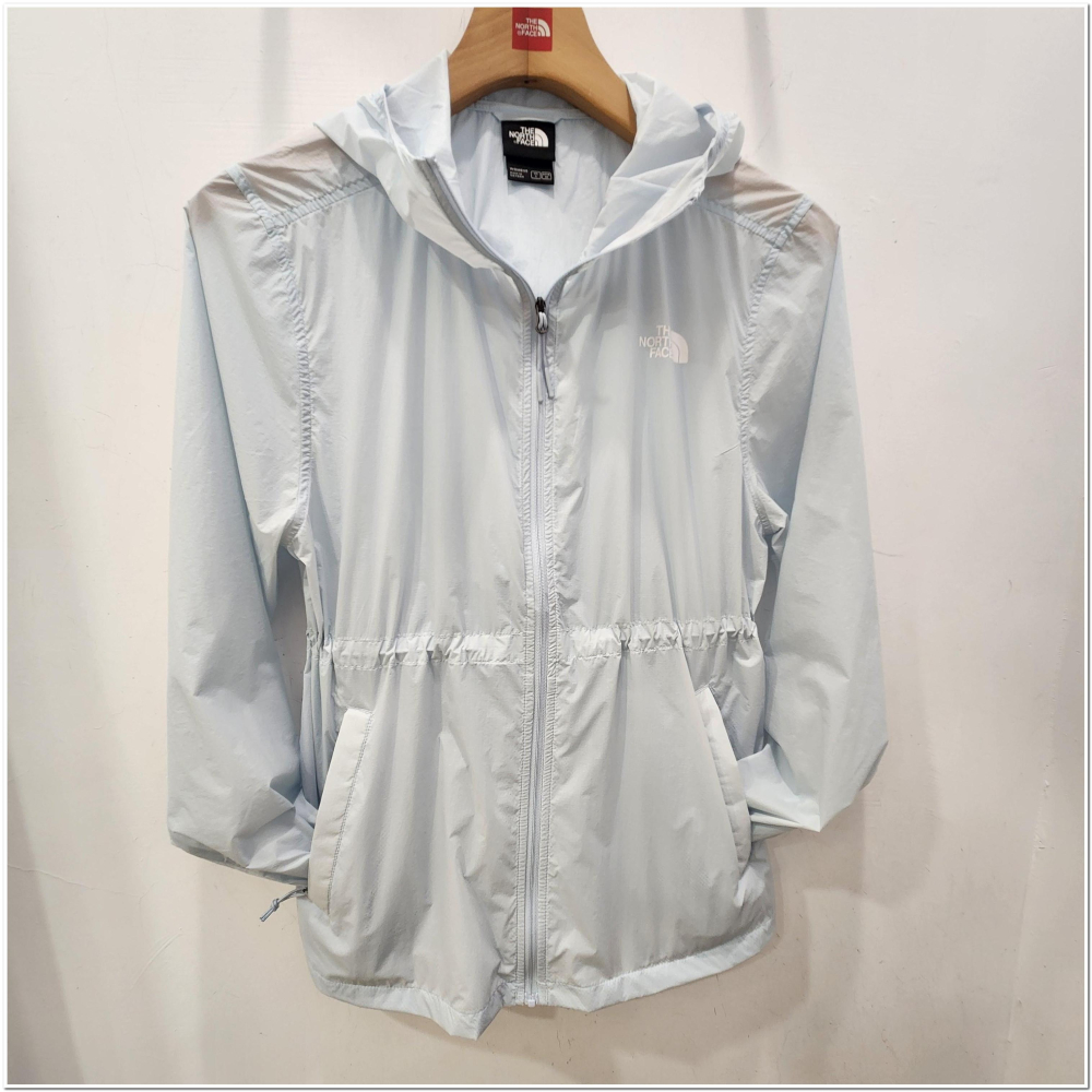 [雙和專賣店] THE NORTH FACE 女 防曬可收腰連帽外套/8C13/藍-細節圖6