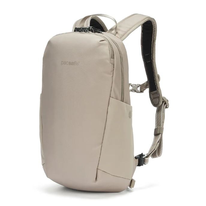 [雙和專賣店]Pacsafe® V Tech 五大 防盜 後背包 背包 12L/61140237/卡其-細節圖2
