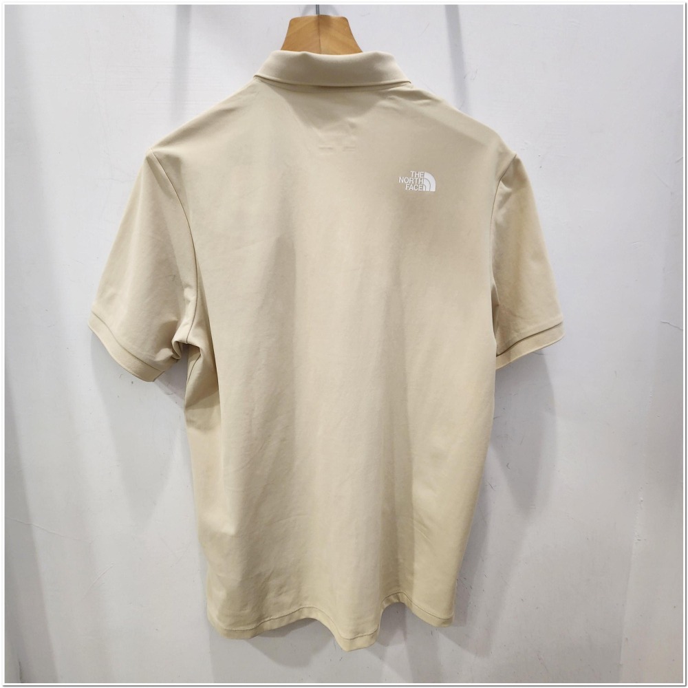 [雙和專賣店] THE NORTH FACE 男 短袖防曬POLO衫/87W2/沙白/DOM-細節圖2