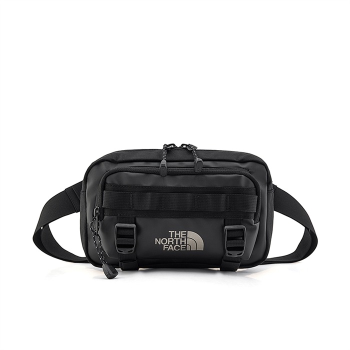 [雙和專賣店]THE NORTH FACE DWR防潑水休閒腰包/8BK5/4L/黑-細節圖4