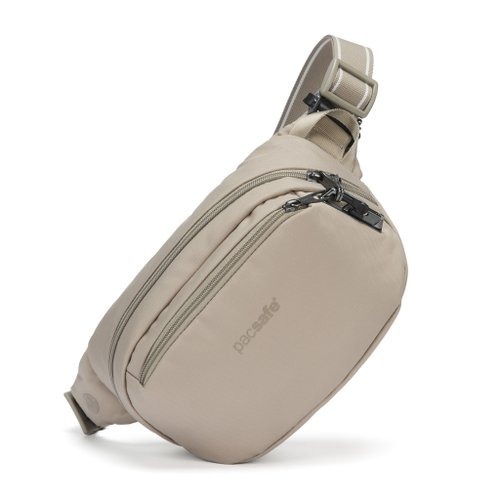 Pacsafe® V 防盜探險胸腰包 4L/60141237/卡其-細節圖2