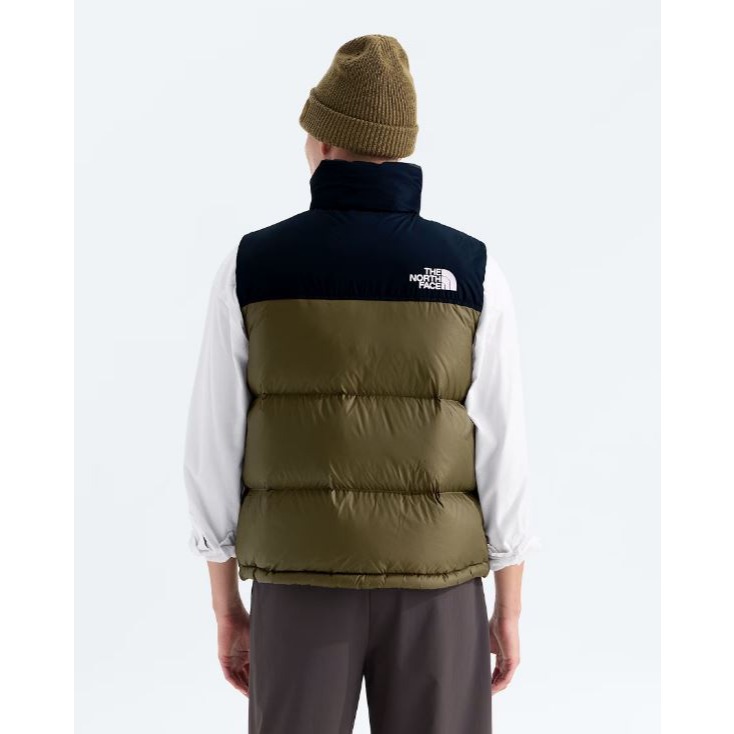 雙和專賣店【經典復刻】THE NORTH FACE1996 Nuptse羽絨背心/8KYD/綠黑-細節圖2