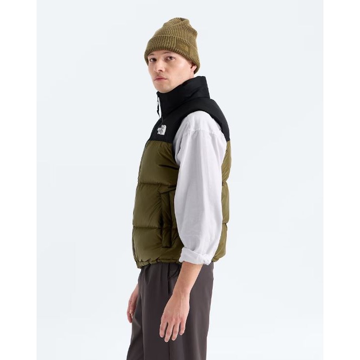 雙和專賣店【經典復刻】THE NORTH FACE1996 Nuptse羽絨背心/8KYD/綠黑-細節圖3