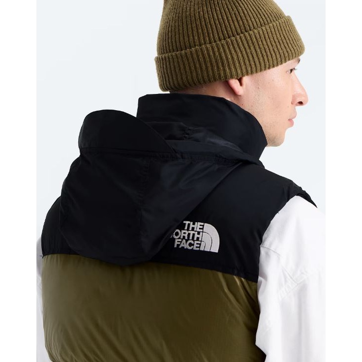 雙和專賣店【經典復刻】THE NORTH FACE1996 Nuptse羽絨背心/8KYD/綠黑-細節圖5