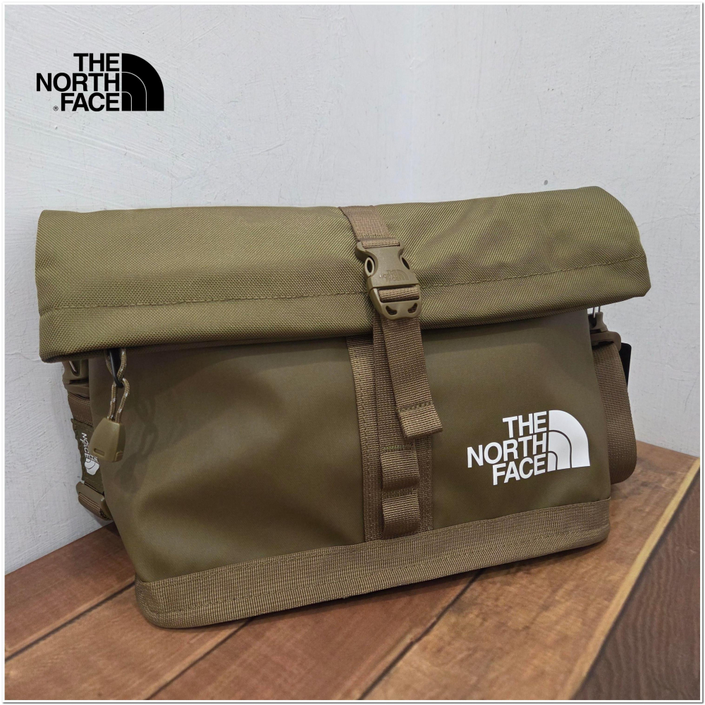 [雙和專賣店] THE NORTH FACE BC輕便隨身斜背包/8BK6/4L/綠