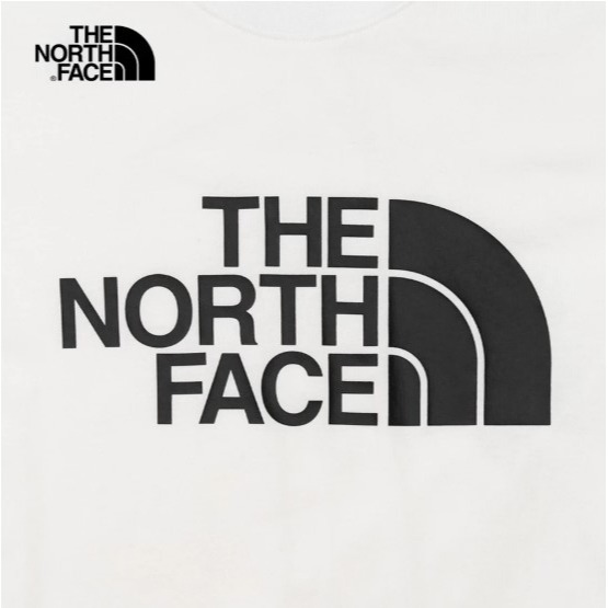 (男)【THE NORTH FACE】大尺寸LOGO印花圓領短袖T恤-白色 NF0A7WCIFN4-細節圖4