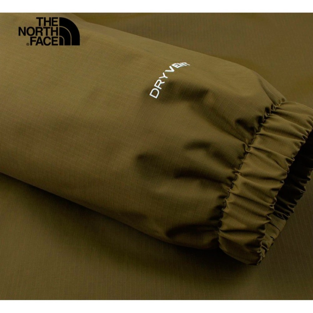 *零碼出清*(男)【THE NORTH FACE】防水透氣衝鋒外套(剩下L號)-深橄欖 NF0A7QOH4Q6-細節圖5
