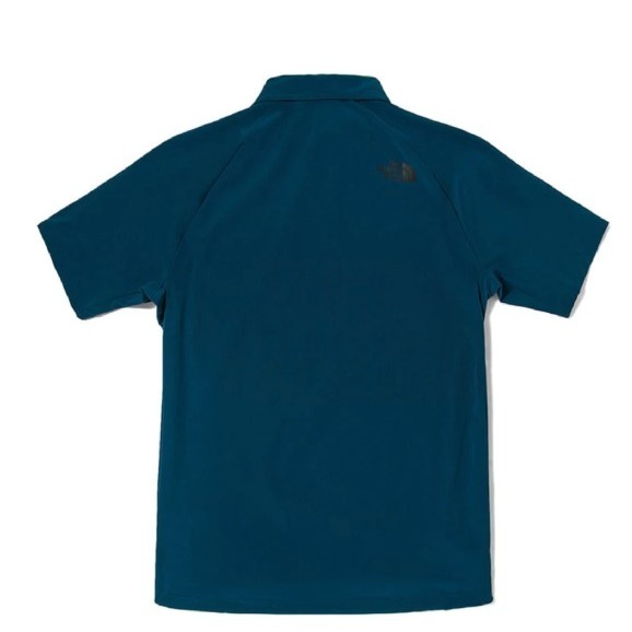 零碼出清(男)【THE NORTH FACE】抗UV防潑水短袖 POLO衫調節下擺(剩S)-NF0A4UAZBH7-細節圖2