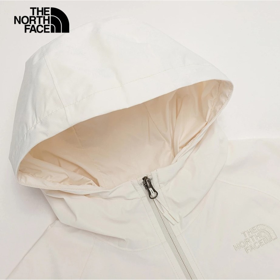 (女)【THE NORTH FACE】防水透氣寬鬆連帽衝鋒衣-黑色/白色 NF0A81NXJK3/NF0A81NXN3N-細節圖2