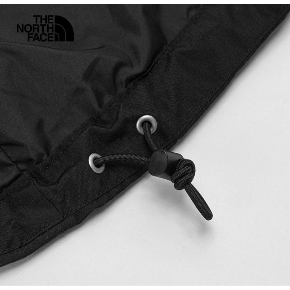(女)【THE NORTH FACE】防水透氣寬鬆連帽衝鋒衣-黑色/白色 NF0A81NXJK3/NF0A81NXN3N-細節圖9