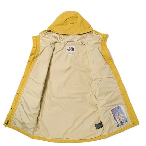 (女)【THE NORTH FACE】防水透氣長版連帽衝鋒衣-土黃色 NF0A7QVYWXG-細節圖2