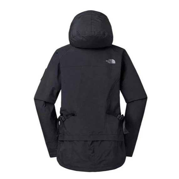 *過季出清*(女)【THE NORTH FACE】防水透氣衝鋒衣(剩2XL)-黑棕 NF0A3V3WJK3-細節圖3