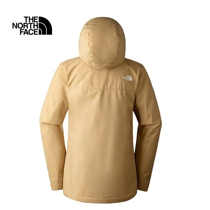 (女)【The North Face】防水透氣保暖三合一外套-黑色/棕色 NF0A5B1X-細節圖6