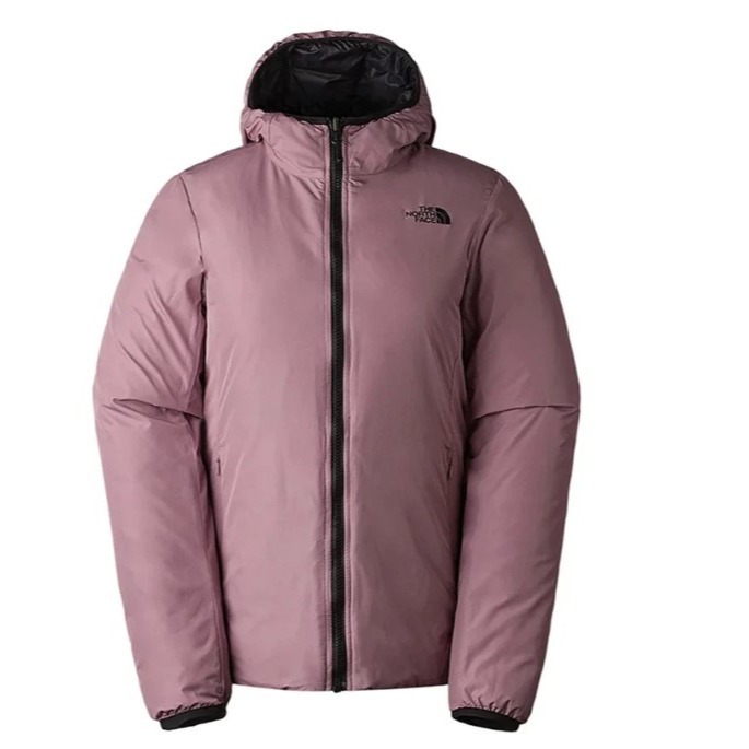 (女)【THE NORTH FACE】保暖兩面穿連帽羽絨外套(尺寸僅剩下L)-黑色 NF0A83OKO6O-細節圖2