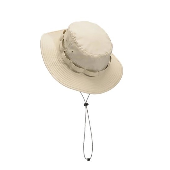 (男女)【The North Face】 CLASS V BRIMMER 防曬可調節漁夫帽-卡其NF0A5FXFLK5-細節圖3