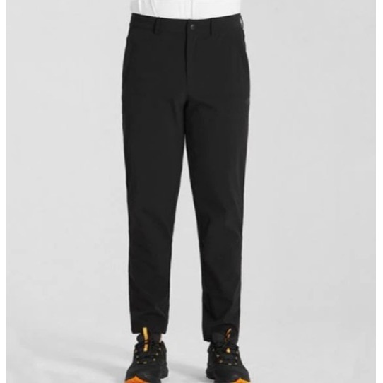 【THE NORTH FACE】防潑水休閒長褲 戶外健行登山褲 亞規-黑 NF0A5AXWJK3-細節圖2