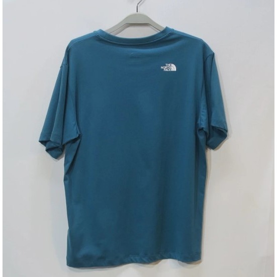 *零碼特惠*(男)【THE NORTH FACE】棉質短袖T恤-青藍 NF0A81MXEFS-細節圖2