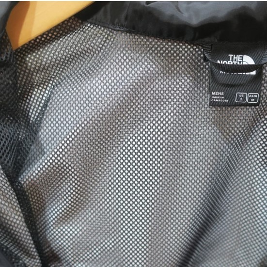 *過季出清*(男)【THE NORTH FACE】防水透氣衝鋒連帽外套-黑灰 NF0A7Q0HJK3-細節圖4