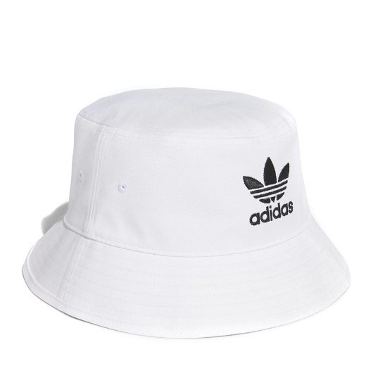 【愛迪達ADIDAS】男/女 ORIGINALS ADICOLOR 漁夫帽-白 FQ4641-細節圖2