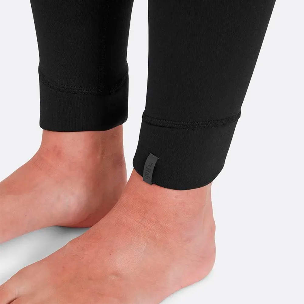 (女)【RAB】Women＇s Modulus Tights 抓絨保暖長褲((剩尺寸14))-黑色 RQFG32BLK-細節圖4