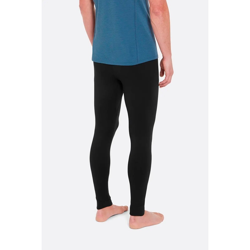 (男)【RAB】Men＇s Modulus Tights刷毛保暖內搭褲((剩S))-黑色 RQFG31BLK-細節圖3