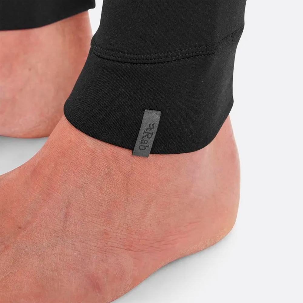 (男)【RAB】Men＇s Modulus Tights刷毛保暖內搭褲((剩S))-黑色 RQFG31BLK-細節圖4