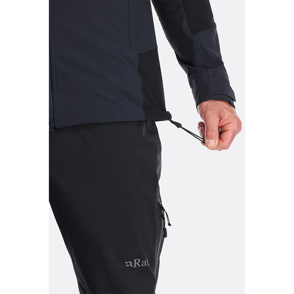 (男)【RAB】Scimitar Jacket 軟殼連帽外套 -軍綠 RQWS61ARM-細節圖4