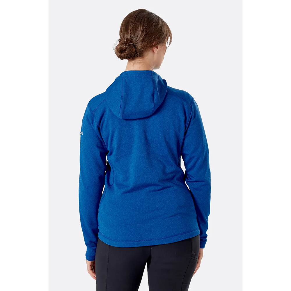 (女)【RAB】Geon 連帽外套 - 深石楠 RQFE94DEH-細節圖2