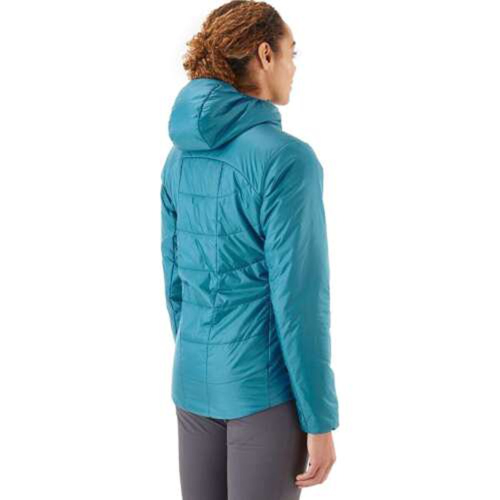 (女)【RAB】Xenon 2.0 輕量保暖化纖連帽外套 - 藍 RQIO95MRB-細節圖2