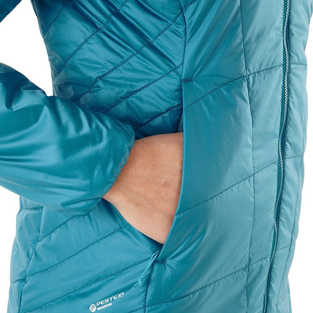 (女)【RAB】Xenon 2.0 輕量保暖化纖連帽外套 - 藍 RQIO95MRB-細節圖5