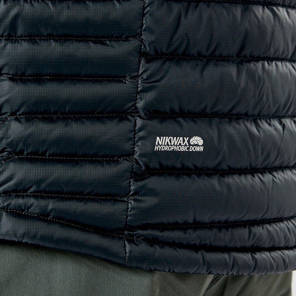 *過季出清*(男)【RAB】Microlight Alpine 輕量保暖羽絨連帽外套 - 黑 / 藍 RQDB12-細節圖5