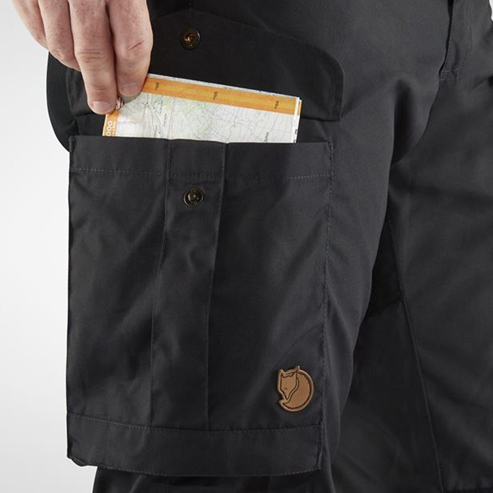 (男)【北極狐Fjallraven】Barents Pro Trousers耐磨休閒雙色長褲-深橄欖81761-633-細節圖4